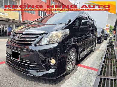 2012 Toyota ALPHARD 2.4 S  Sunrof Bodykit 1YrWrnty