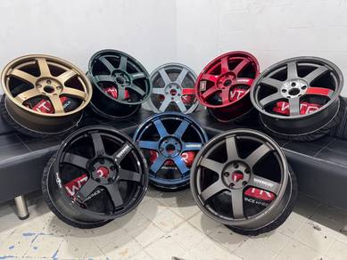 Sport rim baru 18 Te37 saga flow forming civic hrv