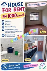 1-storey-Terraced-House-for-rent-Tampin-Negeri-Sembilan