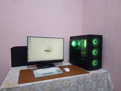 Gaming PC Full Set i5 14th Gen DDR5 + Monitor