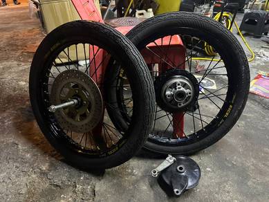 Takasago jepun siap hub spoket disc dn tayar‼️