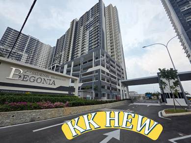 Begonia Eco Majestic 3R3B Condo For Rent Partly Furnished 2 Carpark