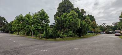 Tanah tepi jalan Di jalan Temenggong ahmad