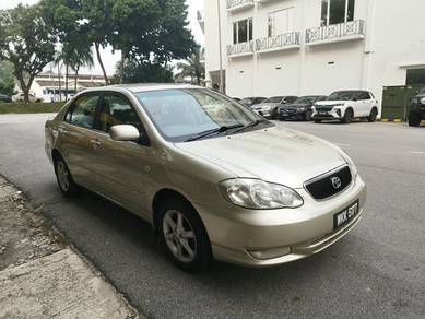 2002 Toyota COROLLA 1.8 ALTIS G MY01 E120 (A)