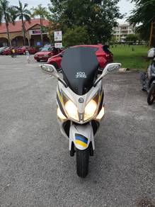 Skuter Sym Symphony 250i untuk dilepaskan