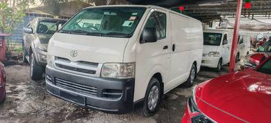 2010 Toyota HIACE 2.5 (M) Panel van