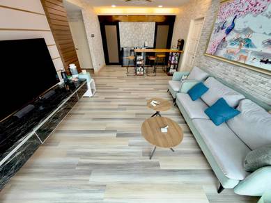 Level 1 + 1356sqt + Renovated di Greenpark Condo, Old Klang KL