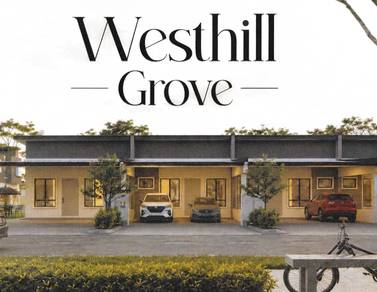Single Storey Terrace house at Westhill Grove Matang