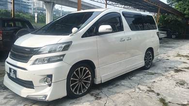 Toyota VELLFIRE 2.4 Z PLATINUM B/KIT 1YRS WRR