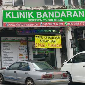 Freehold Shop For Sale in Shah Alam Mature Business Center