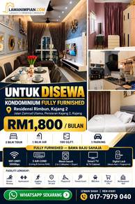 UNTUK DISEWA | Residensi Rimbun FULLY FURNISHED
