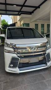 Toyota VELLFIRE 2.5 Z G EDITION (A)