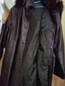 Winter jacket -leather