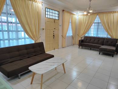 Partially furnished single storey near Miri Airport area for Rent