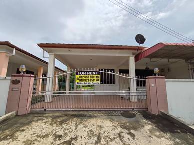 Partially furnished single storey near Miri Airport area for Rent