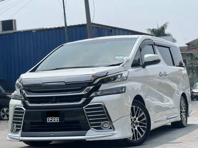 2016 Toyota VELLFIRE 2.5 ZG ALPINE PILOT SEAT