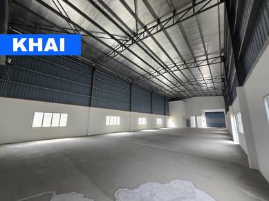 Bigger Buildup! Nafiri New Detached Factory Warehouse For RENT Valdor