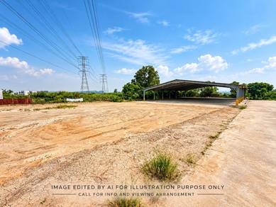 KULAI, LIGHT INDUSTRY 10 ACRES 28000SQFT Industrial Complex FOR RENT