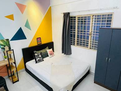 Medium (full furnished) Kemuning Aman Kota kemuning (zero deposit)