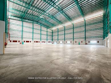 PASIR GUDANG, LIGHT INDUSTRIAL 400AMP Detached Factory FOR RENT