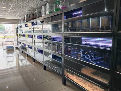 Complete Aquarium racks, Tanks & Equipments