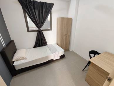 Kepong Single Room for Rent(Female Unit,Near MRT)