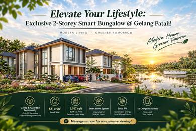 Elevate Your Lifestyle: 2-Storey Smart Bungalow @ Gelang Patah