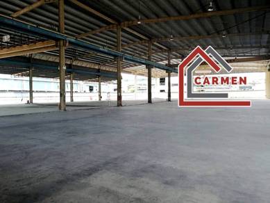 【2 STOREY DETACHED FACTORY 2 acres 】1200AMPS Bukit Minyak Near Highway