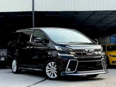 2015 2018 Toyota VELLFIRE 2.5 ZA WARRANTY OFFER