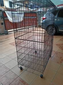 Sangkar kucing 3 tingkat 