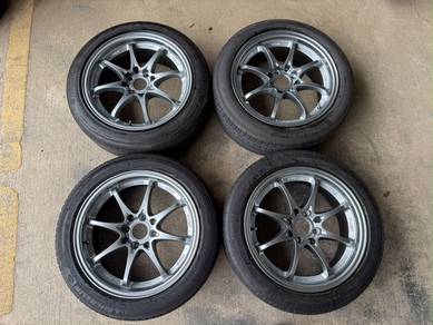 Sport Rim 16 Second Volk Rays CE28 Siap Tayar Seco