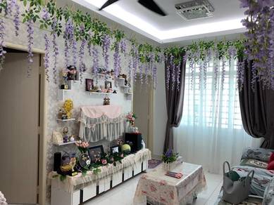 CHEAPEST !! Halaman Kristal Apartment at Jelutong Perak Road FURNISHED