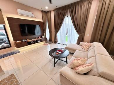 FULLY FURNISHED🔥END LOT Double Storey Cassia Elmina Green 3,Shah Alam