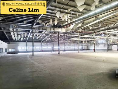 Detached Factory Warehouse For Rent At Kawasan Perusahaan Perai - Prai