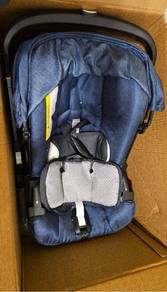 Buggy Baby Infant Car Seat Stroller 3-in-1 Blue