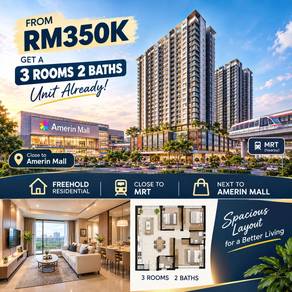 Freehold 3-5 R ! Walk MRT & Mall - Got Shuttle, Furnish. 7 Min C180