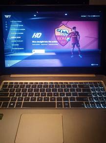 Gaming asus i7 7700hq,gtx 1050 4gb ,16gb ram, 1tb