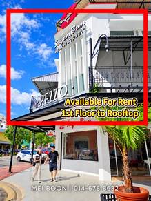Gaya Street, Jalan Pantai | 1st Floor | 2nd Floor | Rooftop