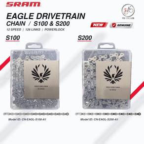 SRAM S100 S200 EAGLE DRIVETRAIN CHAIN 12 Spd