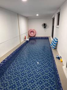 Renovated Semi-D With Private Swimming Pool,  Taman Rembia Perkasa