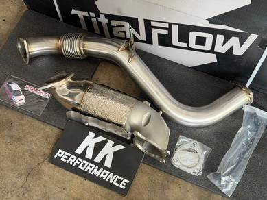TITANFLOW 200 Cells High Flow Downpipe FP (Catted)