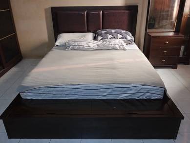 Queen-Size Storage Bed Frame