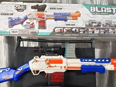 Mainan Soft Bullet Blaster 