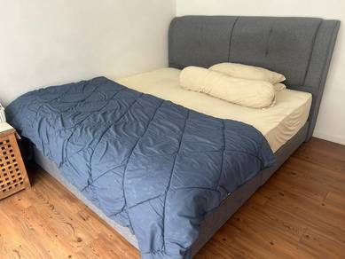 MyBedding Memotech Two King Mattress + Bed Frame