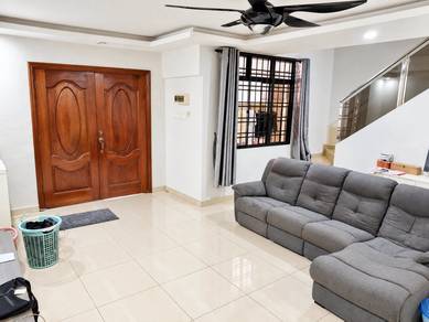 FULLY RENO Megah Ria Permas Double Storey Landed Johor Bahru FOR SALE