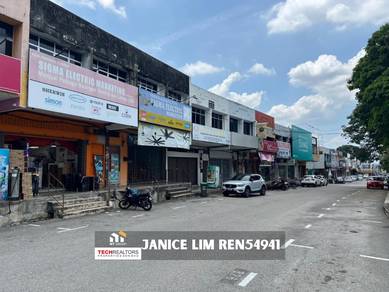 Taman Selasih Kulim Double Storey Shoplot Facing Road Near to MrDiy
