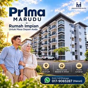 Ground Floor - 3 Bilik 🔥 Residensi Pr1ma Marudu
