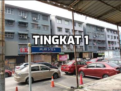 [TINGKAT 1] Flat atas shoplot Taman Bukit Angkasa Pantai Dalam KL