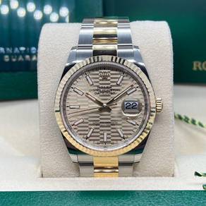 Rolex Datejust 36 Fluted Motif Dial 126233