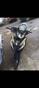 motor tersadai dan rosak